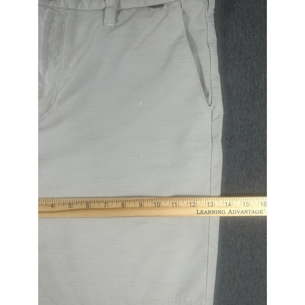 Hurley Phantom Men's Light Gray‎ PerformanceChino Shorts Size 34